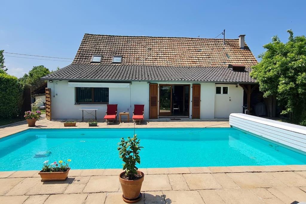 Apartament Alsace Bas-Rhin Logis Independant Avec Piscine Privee Alteckendorf Zewnętrze zdjęcie