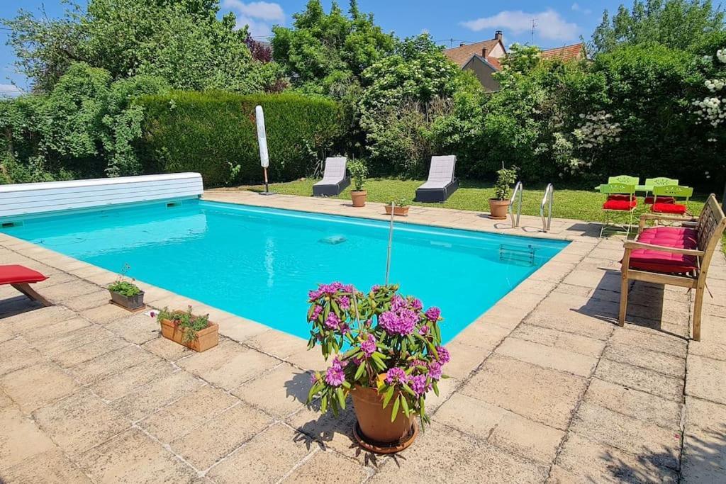 Apartament Alsace Bas-Rhin Logis Independant Avec Piscine Privee Alteckendorf Zewnętrze zdjęcie